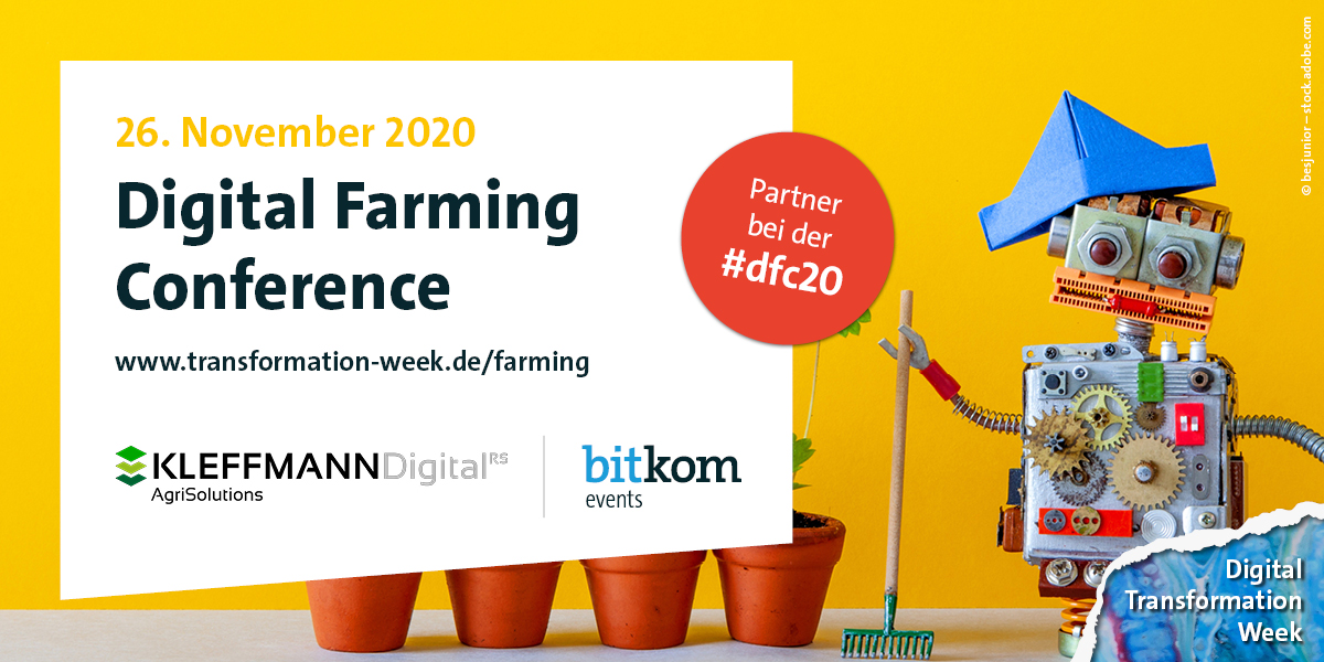 Read more about the article Partner at the Digital Farming Conference